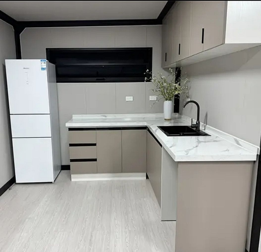 Cocina ilustrativa de una ampliación